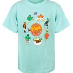 All The Kiwis Of NZ Kids Tee