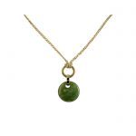 Jade Disc Necklace