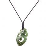Carved Jade Manaia Necklace