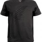 Black On Black Fern Adults Tee