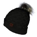 Wool Mix Faux Fur Pom Pom Beanie - Image 5