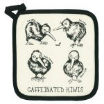 Caffeinated Kiwi Pot Holder