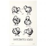 Caffeinated Kiwi Tea Towel