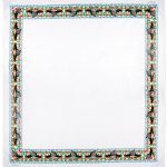 Fantail Border Tablecloth 137 x 137cm