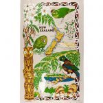 Fern Natural Flax Tea Towel