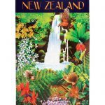 Forest Waterfall Tea Towel NZ Collection