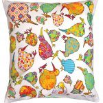 Kaleidoscope Kiwi Cushion Cover