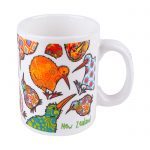 Kaleidoscope Kiwi Mini Mug