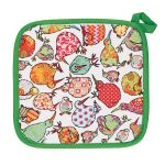 Kaleidoscope Kiwi Pot Holder
