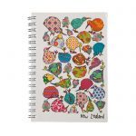 Kaleidoscope Kiwi Spiral Notebook