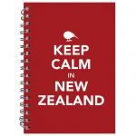 Keep Calm In New Zealand Spiral Notebook