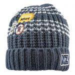 Kids Embroidered Badge Beanie