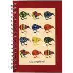 Kiwi Applique Spiral Notebook