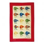 Kiwi Applique Tea Towel
