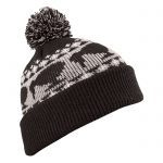 Kiwi Jacquard Pom Pom Beanie