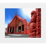 Maori Meeting House Canvas Print