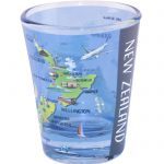 Map Shot Glass NZ Collection