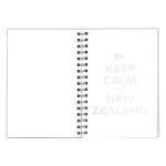 Keep Calm In New Zealand Spiral Notebook - Image 2