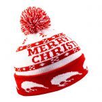 NZ Christmas Pom Pom Beanie