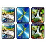 NZ Collection Metallic Coasters Set