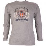 NZ Crest Adults Long Sleeve Tee
