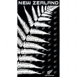 NZ Fern Microfibre Beach Towel