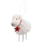 Plush Sheep Tree Decoration