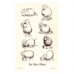 Tea Time Sheep Tea Towel
