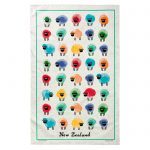 Watercolour Sheep Tea Towel