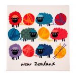 Woolly Brights Pot Coaster