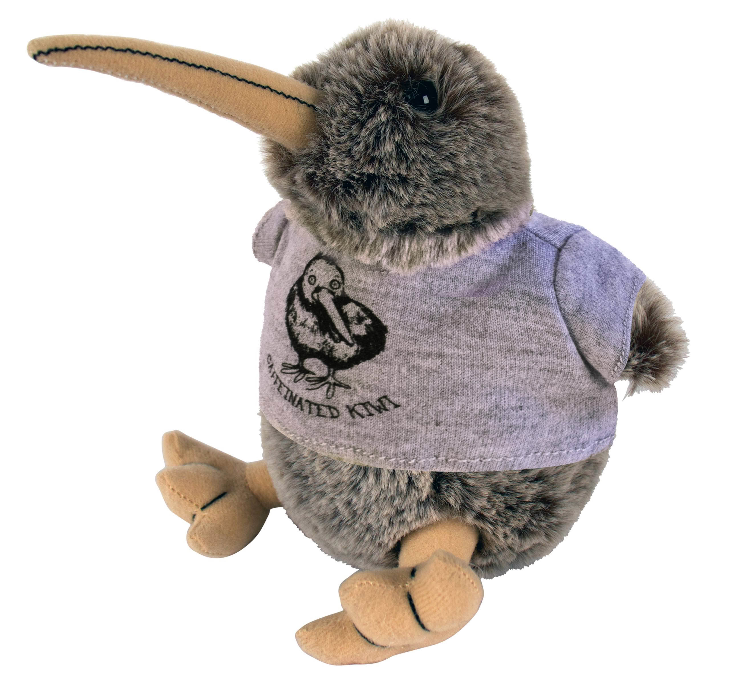 KW330 CUTE CAFFEINATED KIWI SOFT TOY 2 Cute Caffeinated Kiwi Soft Toy - Image 1