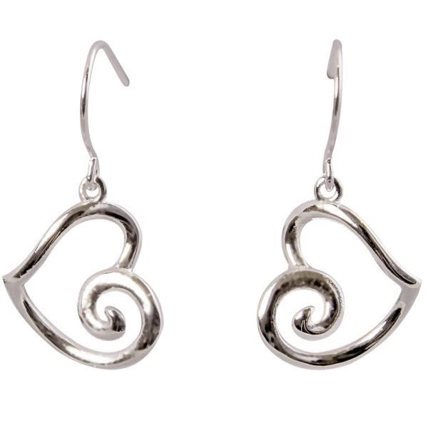 Heart Koru Earrings