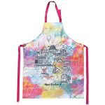 Watercolour Montage Apron