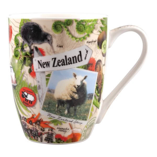 Destination New Zealand Coffee Cup