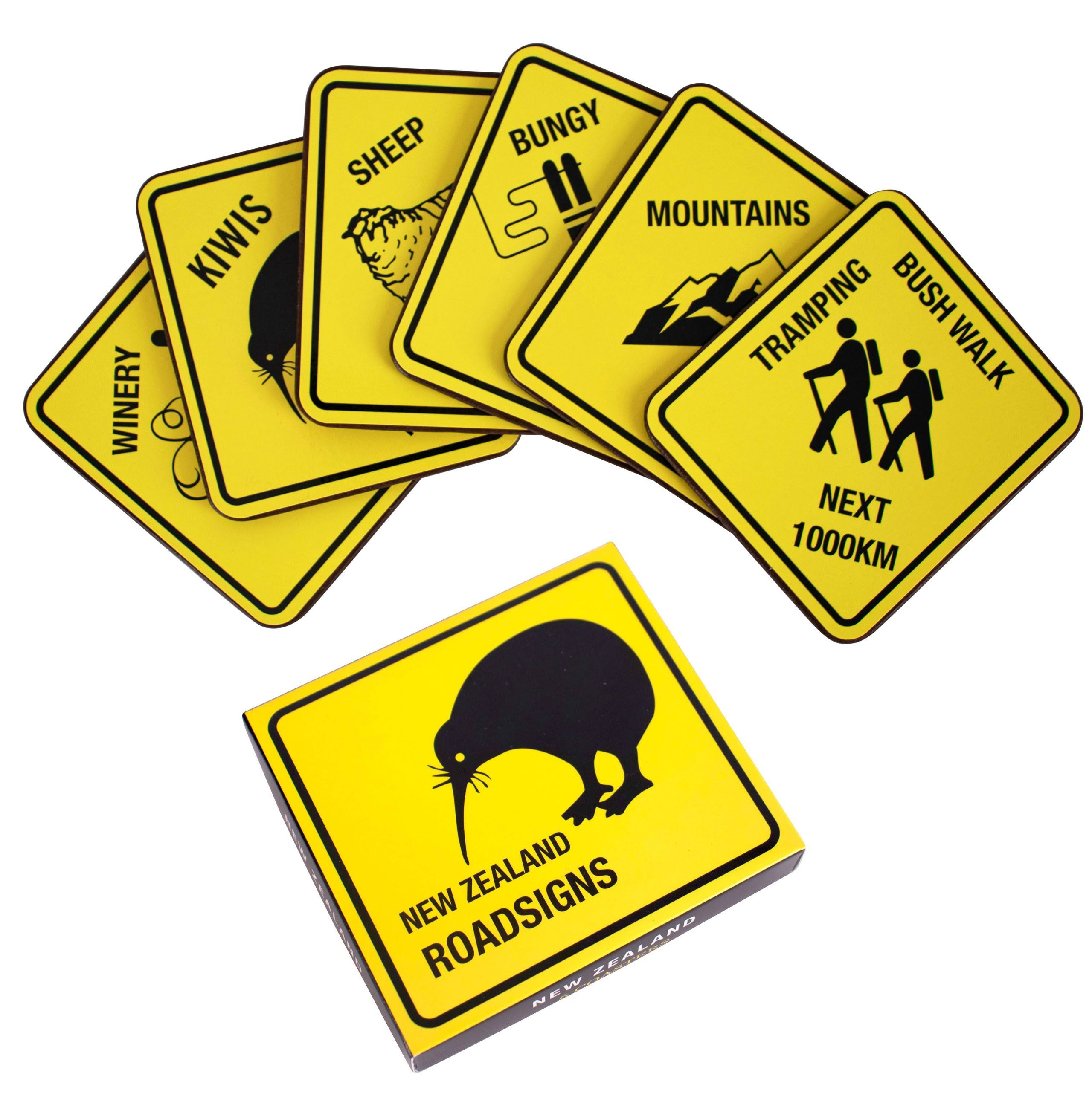 DC802 Kiwis next 1000km_Coaster set Kiwis Next 1000km Coaster Set - Image 1