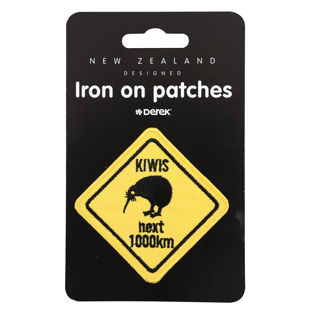 IP804_Kiwis_Next_1000KM_Iron_On_Patch_Web Kiwis Next 1000km Iron On Patch - Image 1