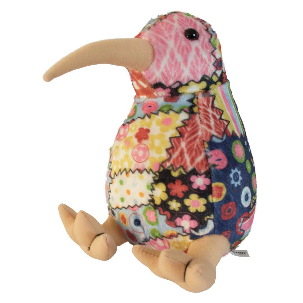 KW999_Web Quilted Kiwi Soft Toy - Image 1