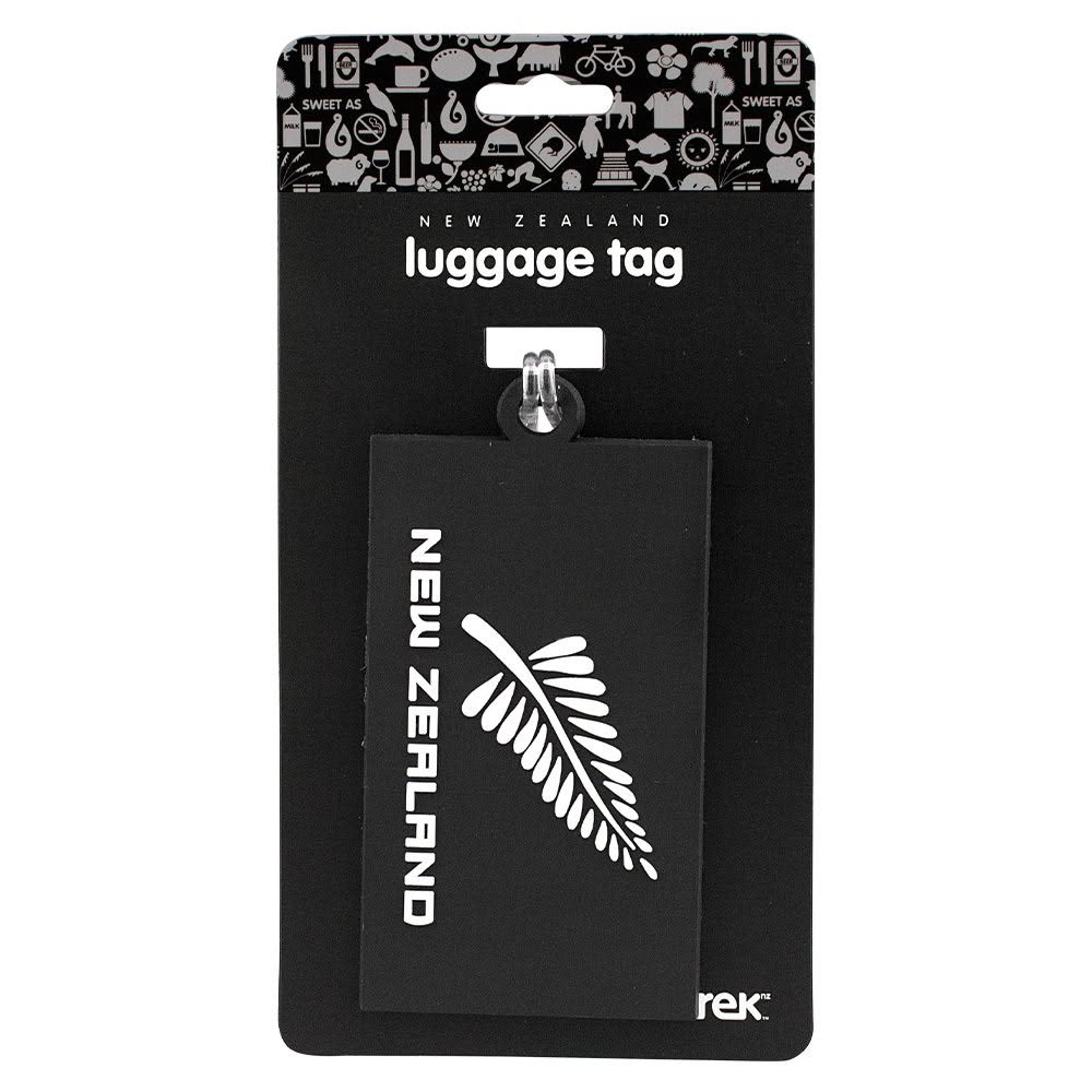 Sports Fern PVC Luggage Tag - Image 1