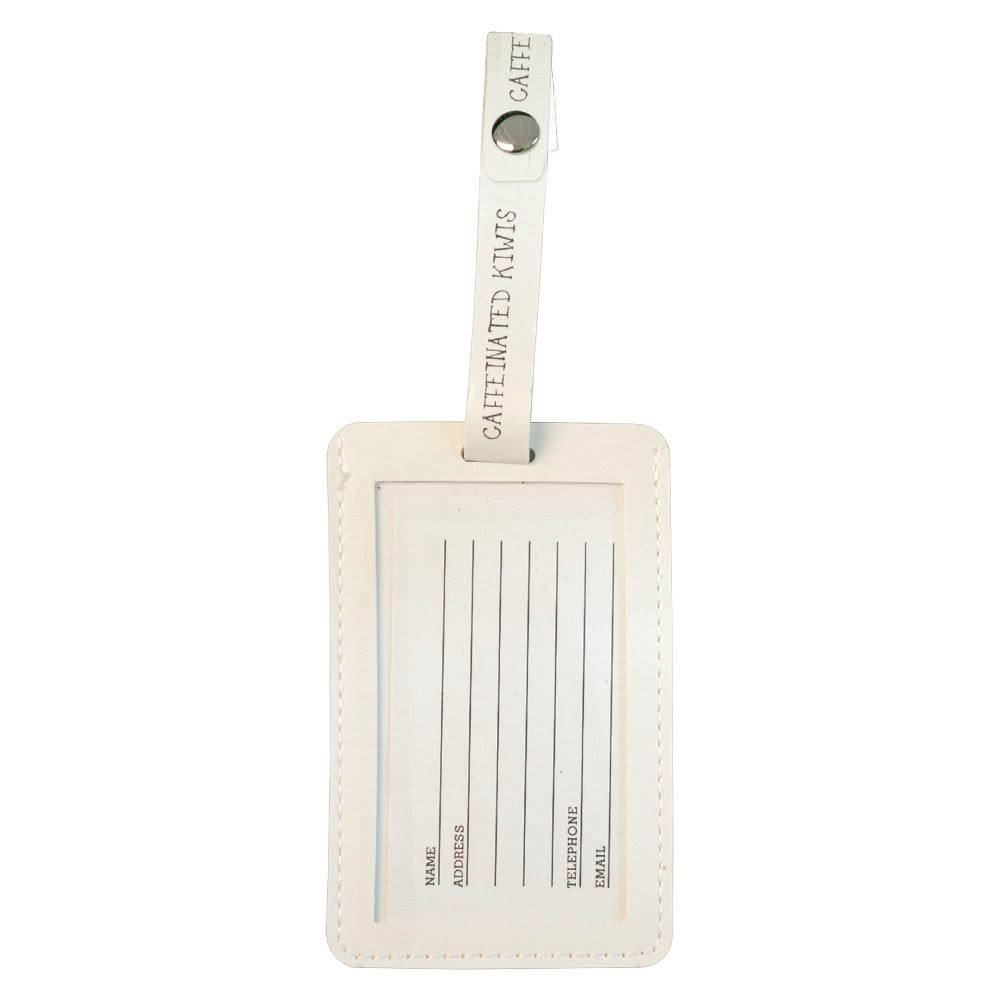 Caffeinated Kiwi Luggage Tag - Image 3