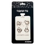 Caffeinated Kiwi Luggage Tag