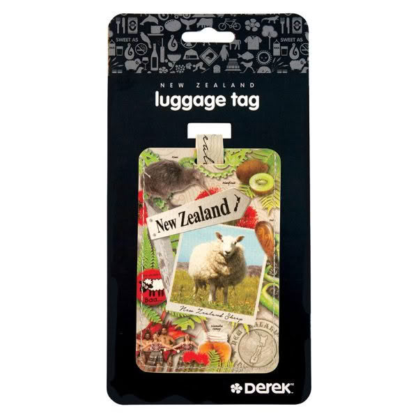 Destination New Zealand Luggage Tag