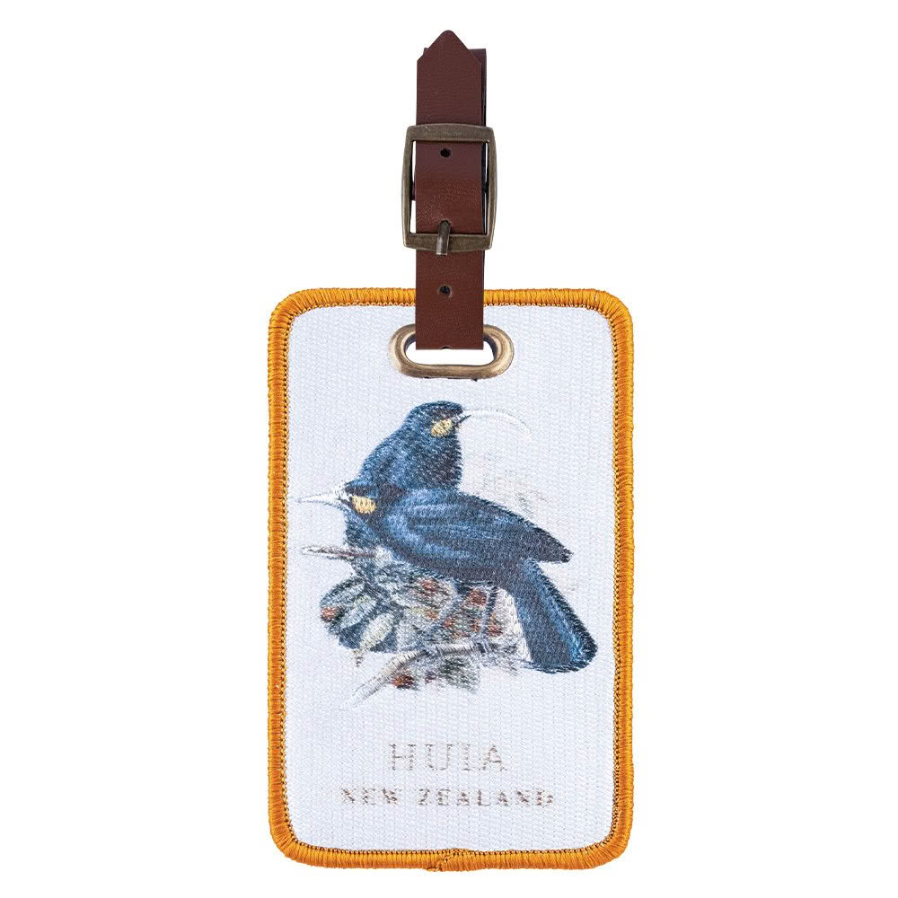 Huia Prestige Embroidered Luggage Tag - Image 1
