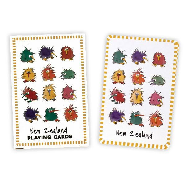 Crazy Kiwi Playing Cards