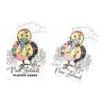 Quilted Kiwi Playing Cards