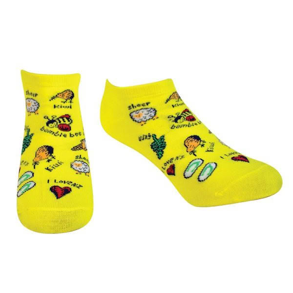 Kiwiana Ankle Socks