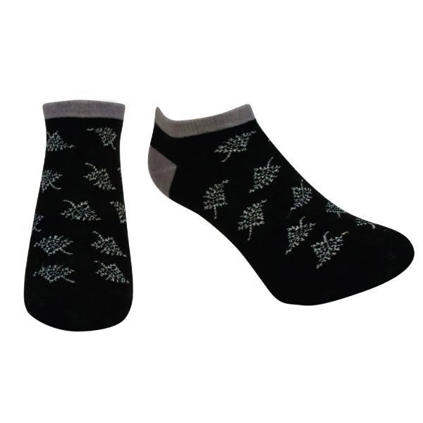 Silver Fern Ankle Socks