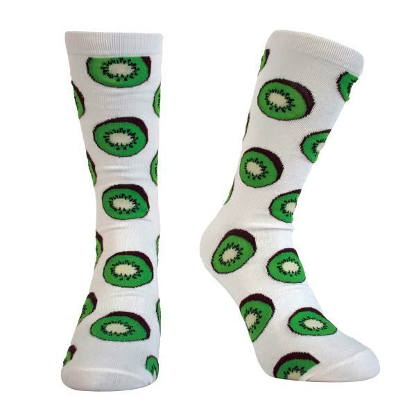Kiwifruit Crew Socks