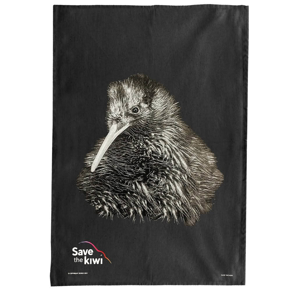 TT210_Web Save the Kiwi Tea Towel - Image 1