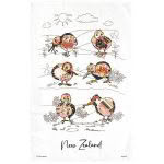 Quilted Kiwi Tea Towel