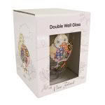 Quilted Kiwi Double Wall Glass 300ml - Image 2